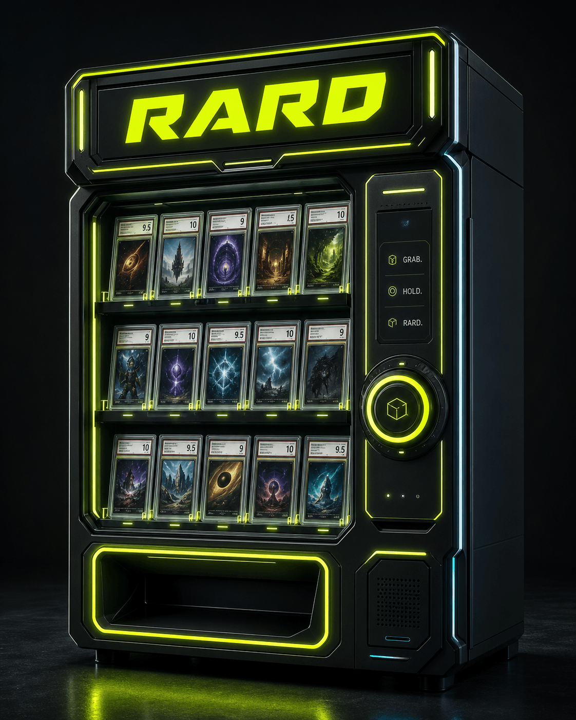 Rard Pokemon card machine